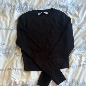 Black Long Sleeve Sweater